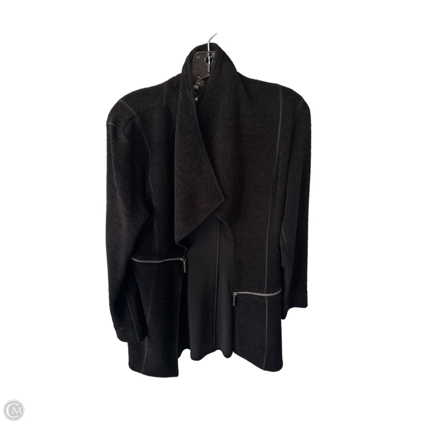 Blazer By Cmb In Black & Silver, Size: M