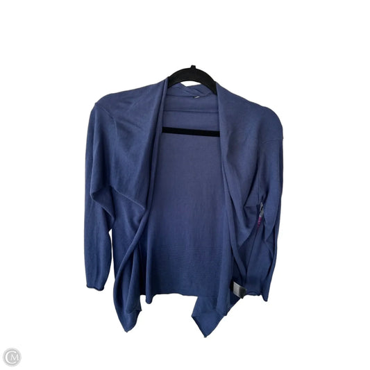 Sweater Cardigan By Nic + Zoe In Blue, Size: M