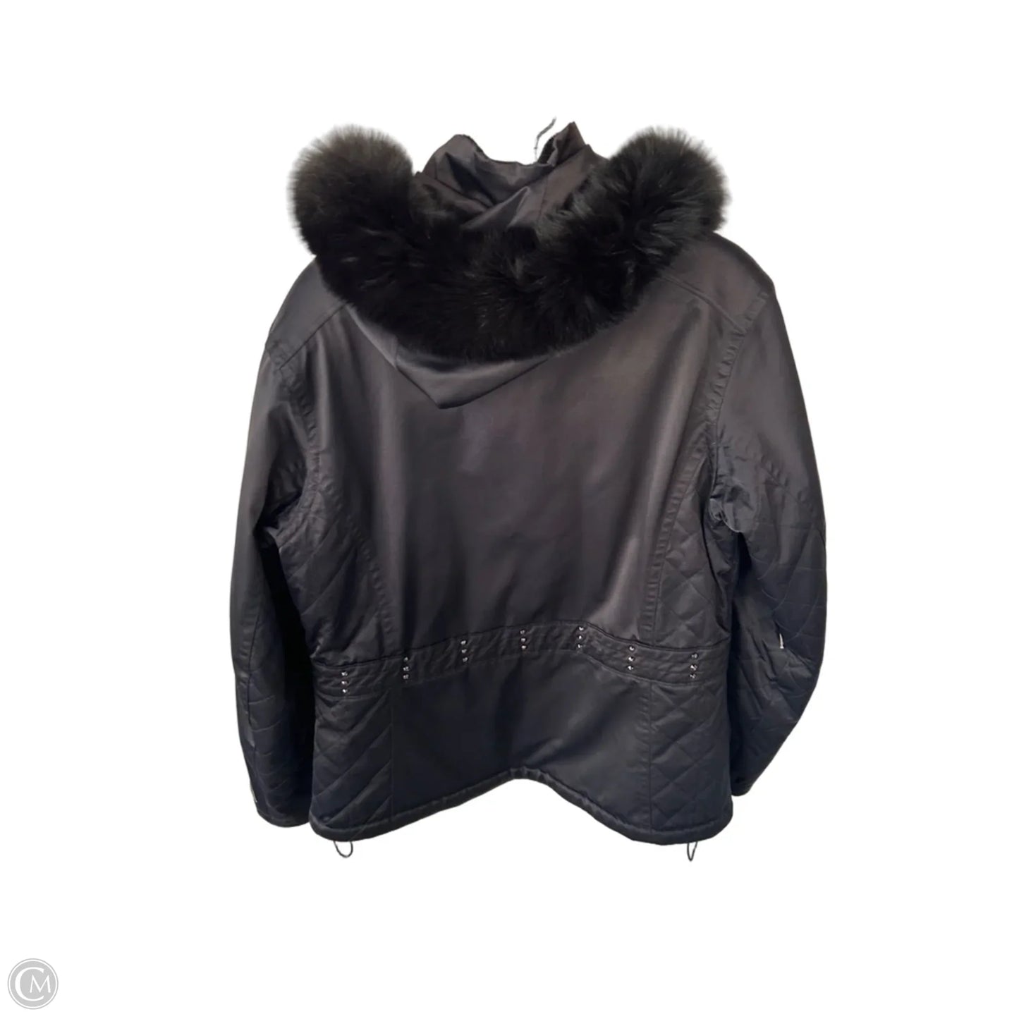 Coat Parka By Spyder In Black, Size: L