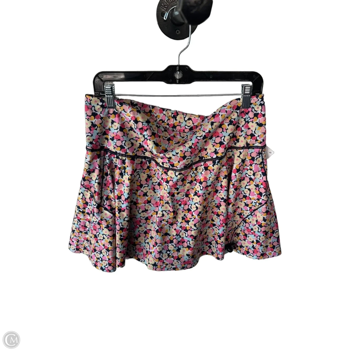 Athletic Skort By Athleta In Blue & Pink, Size: 1x