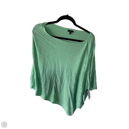 Poncho By Talbots In Green, Size: M