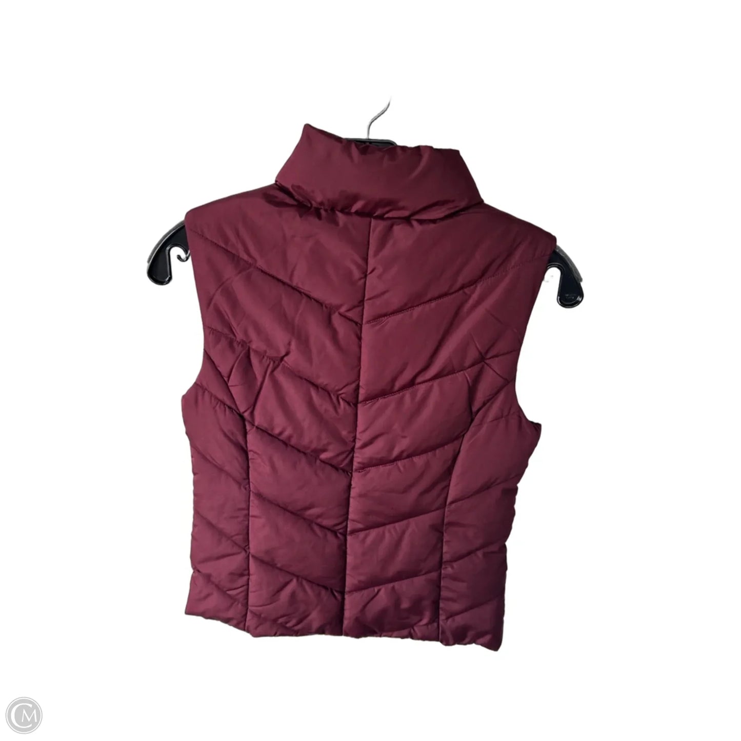 Vest Puffer & Quilted By Cole-haan In Red, Size: Xs