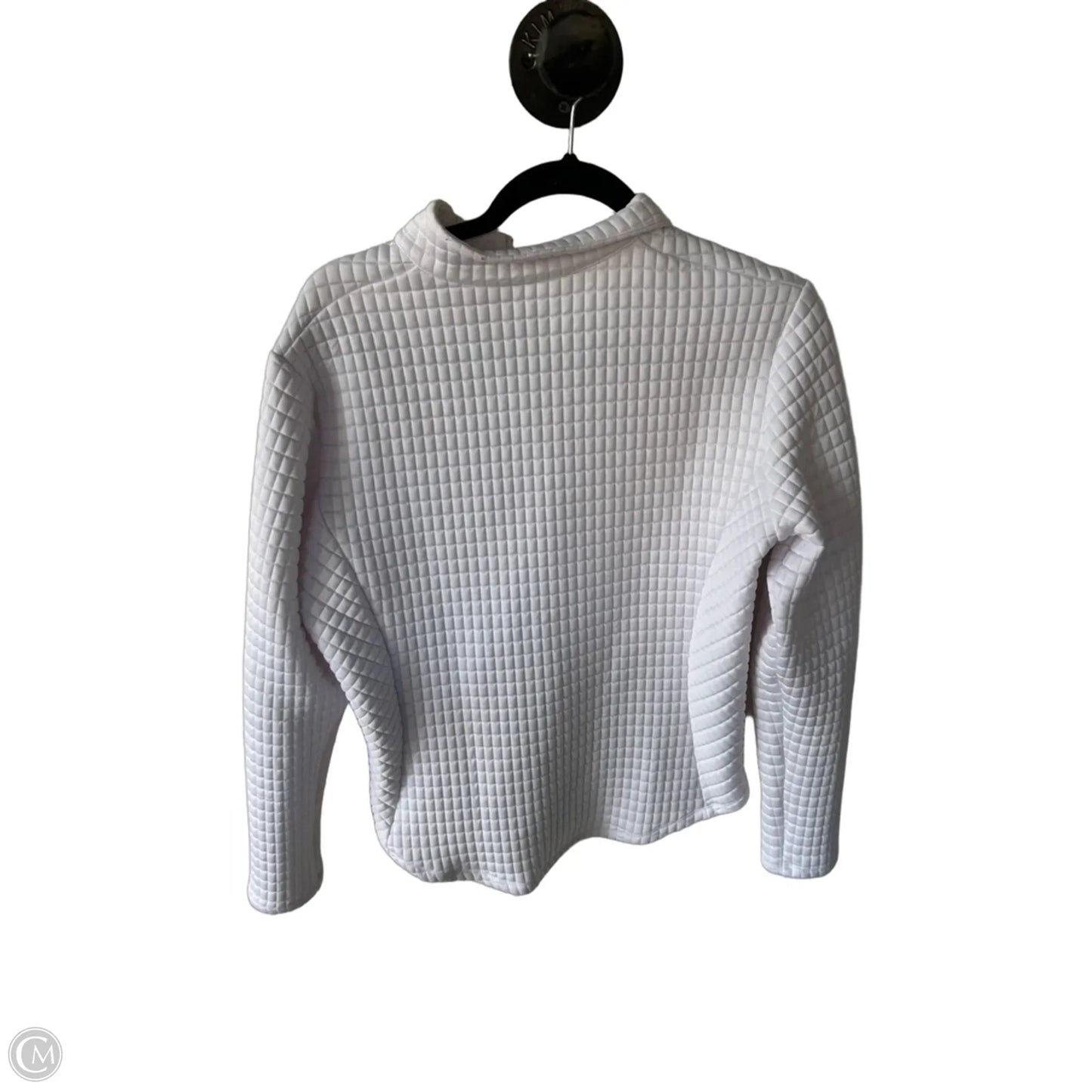 Athletic Jacket By Tail In White, Size: L