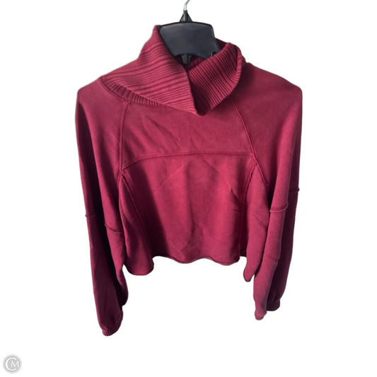Sweatshirt Collar By Aerie In Red, Size: Xs