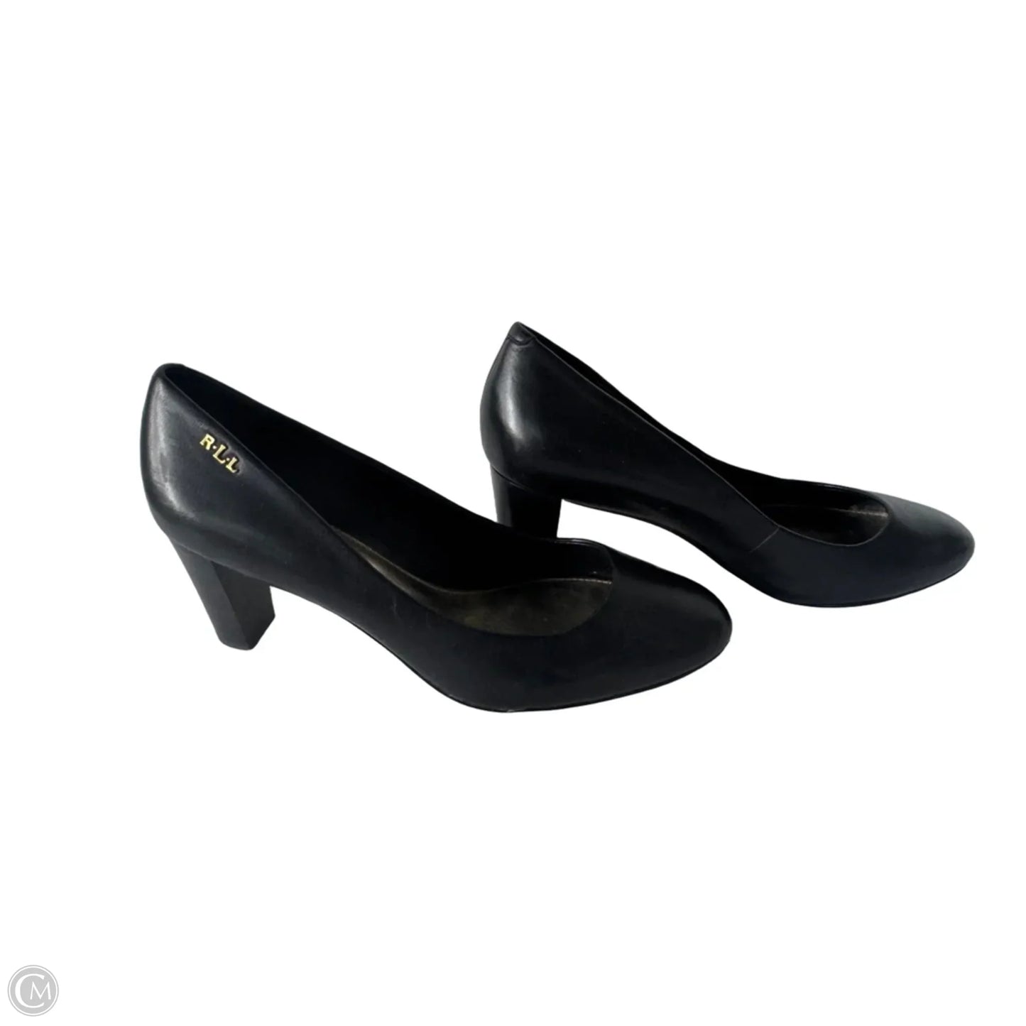 Shoes Heels Block By Lauren By Ralph Lauren In Black, Size: 9