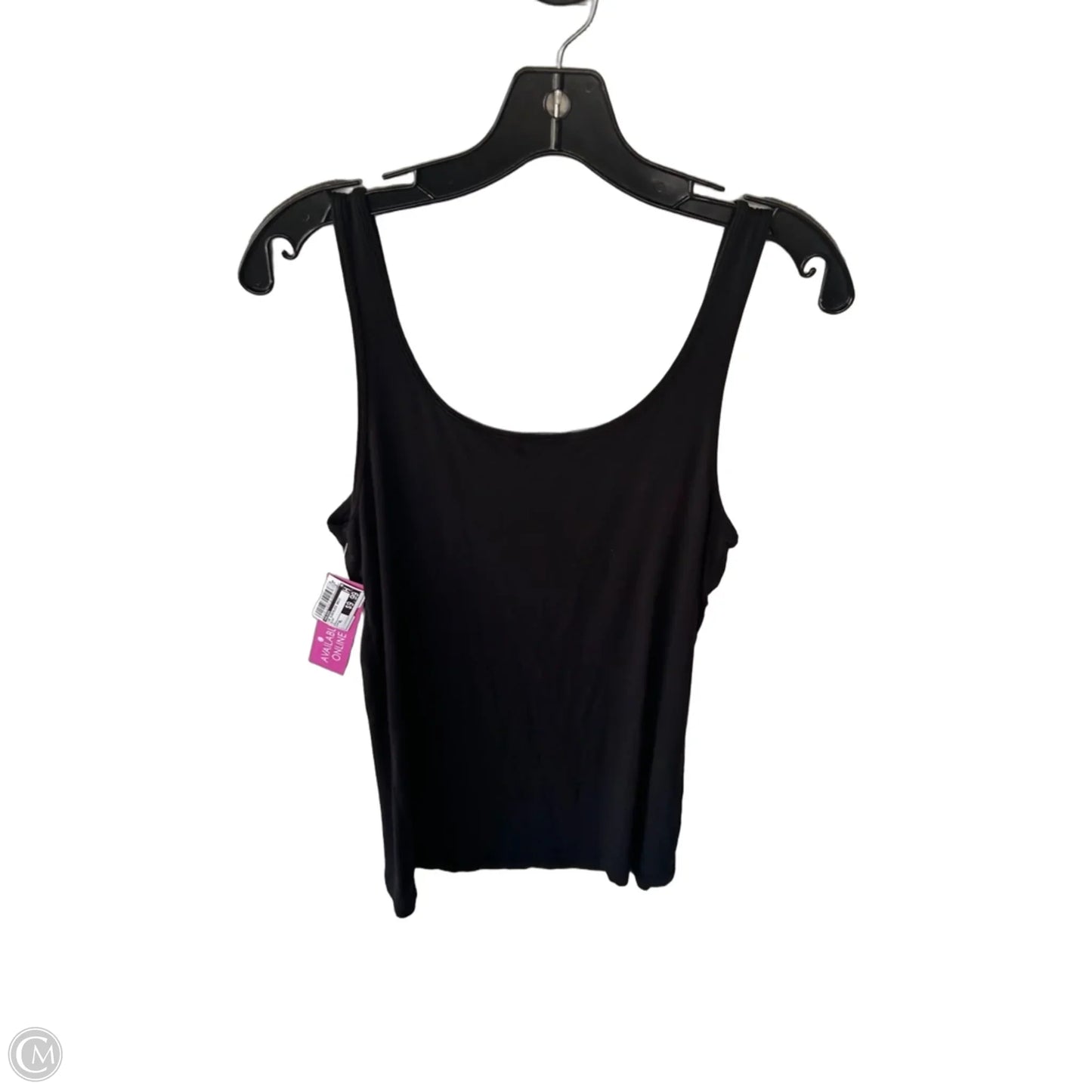 Top Sleeveless Basic By Halogen In Black, Size: Xl