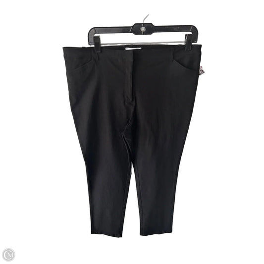 Pants Dress By Calvin Klein In Black, Size: 16