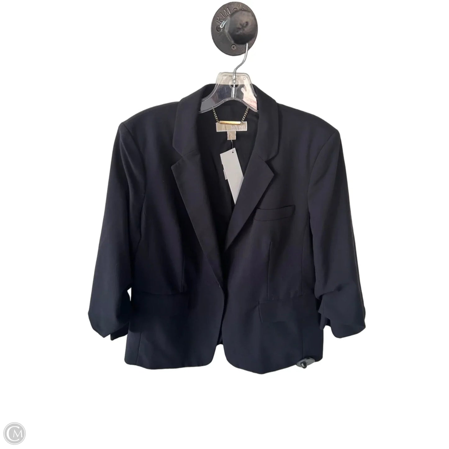 Blazer By Michael By Michael Kors In Navy, Size: Lp