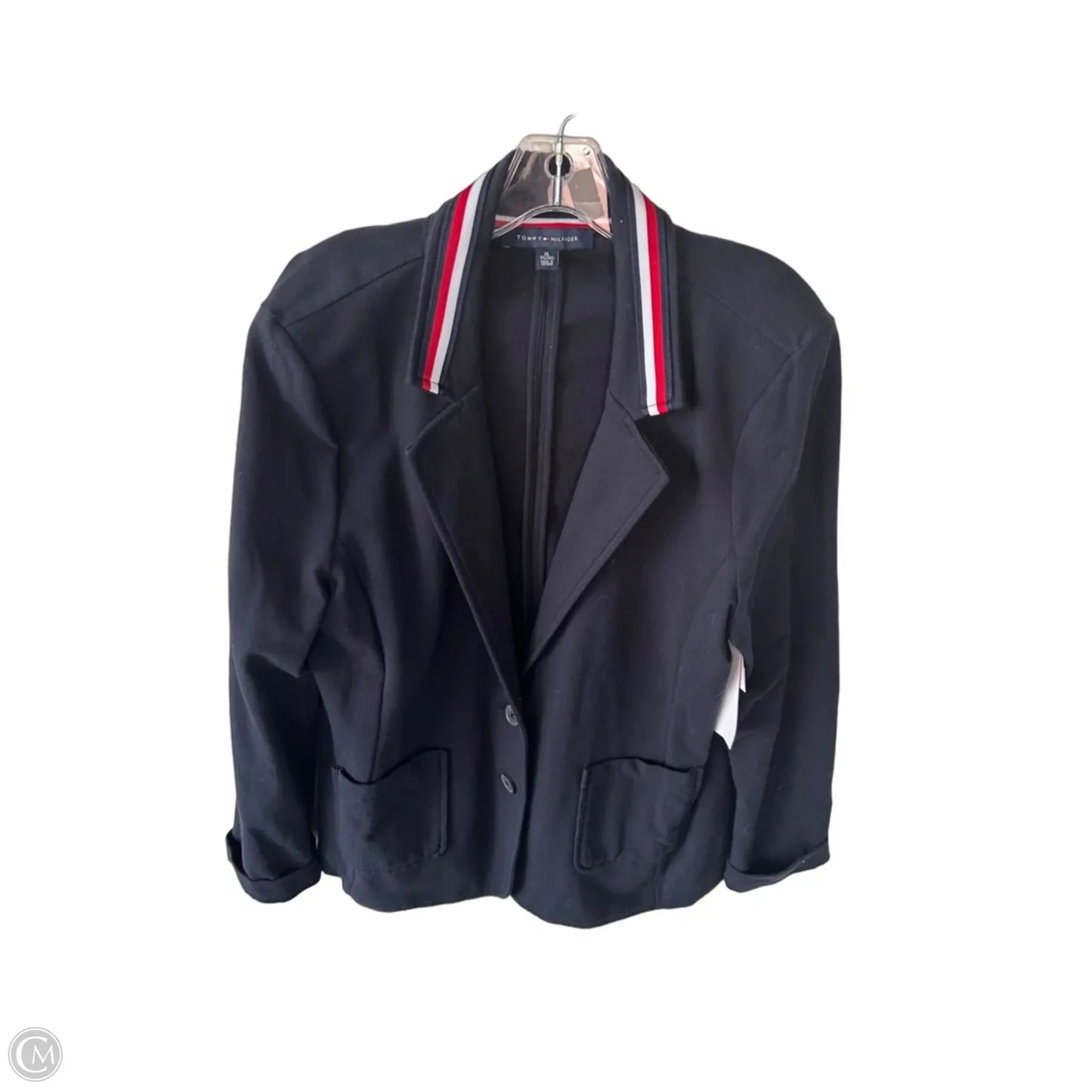 Blazer By Tommy Hilfiger In Navy, Size: Xl