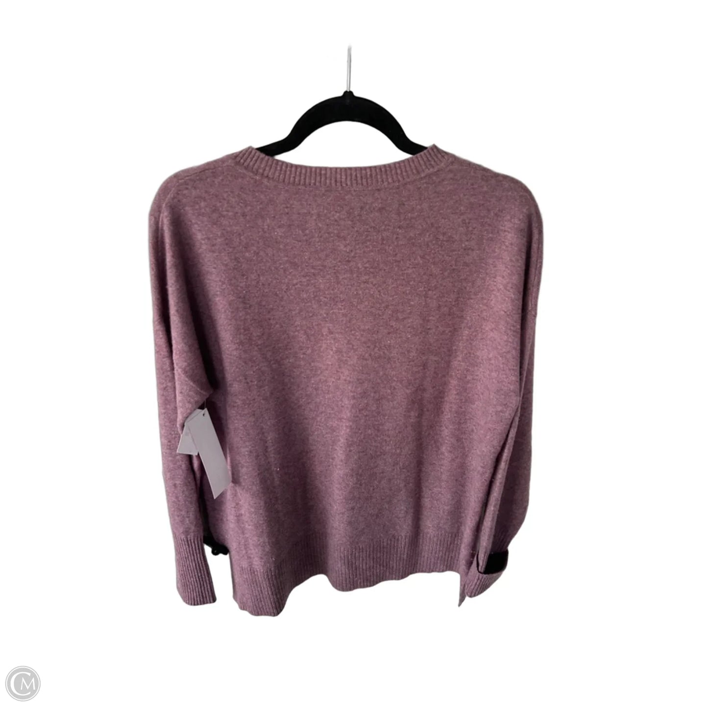 Sweater Cashmere By Tahari In Purple, Size: M