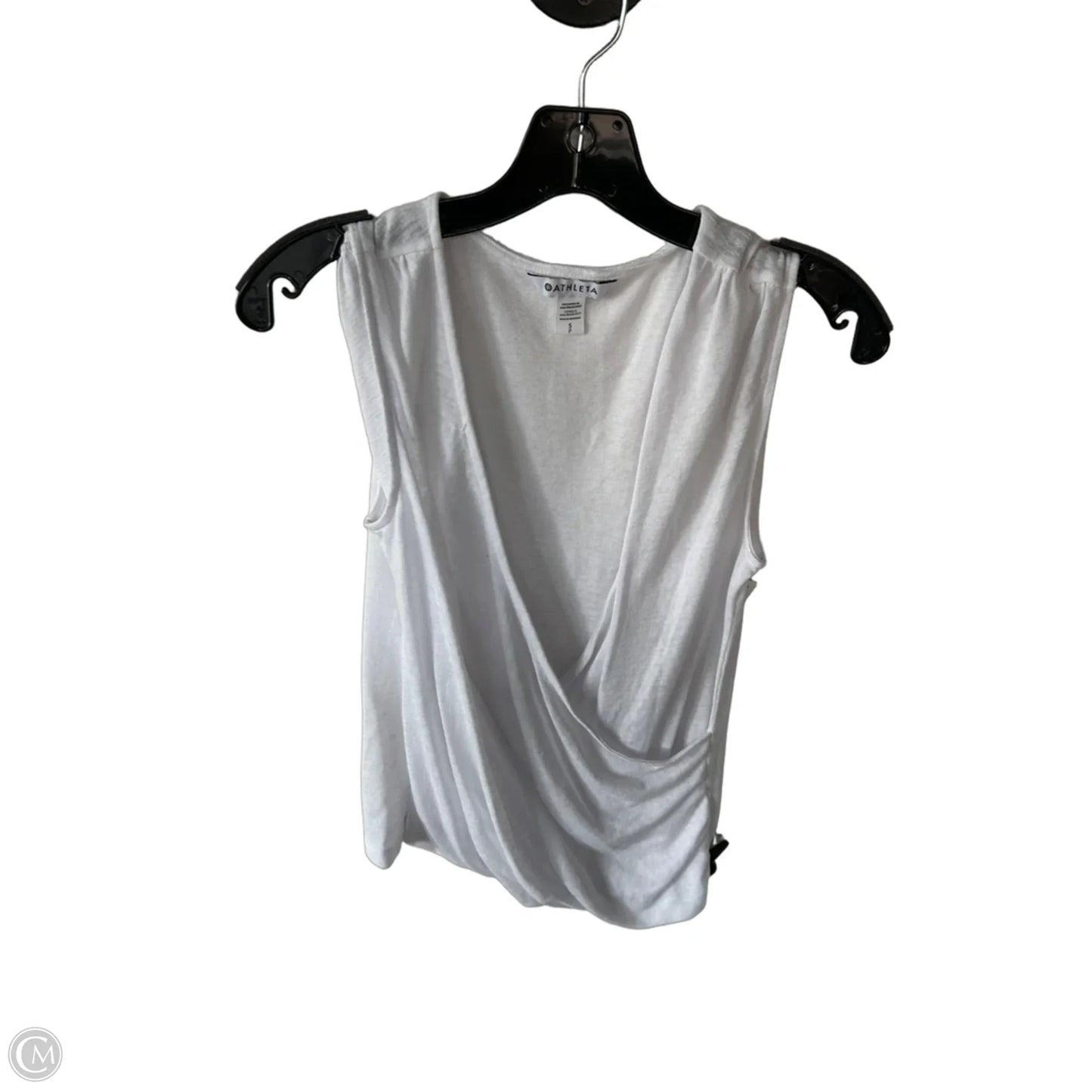 Athletic Tank Top By Athleta In White, Size: S