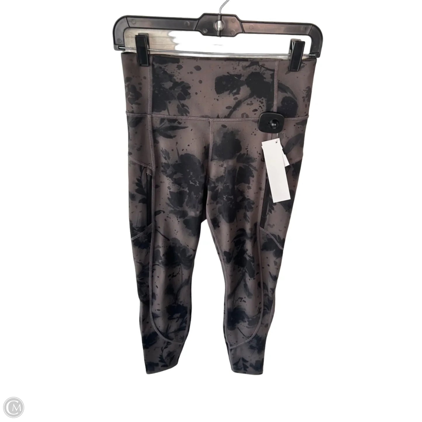 Athletic Leggings By Athleta In Grey, Size: S