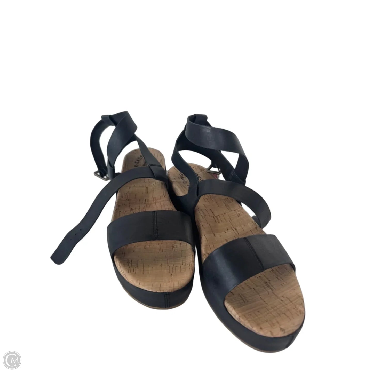Sandals Flats By Kork Ease In Black, Size: 9