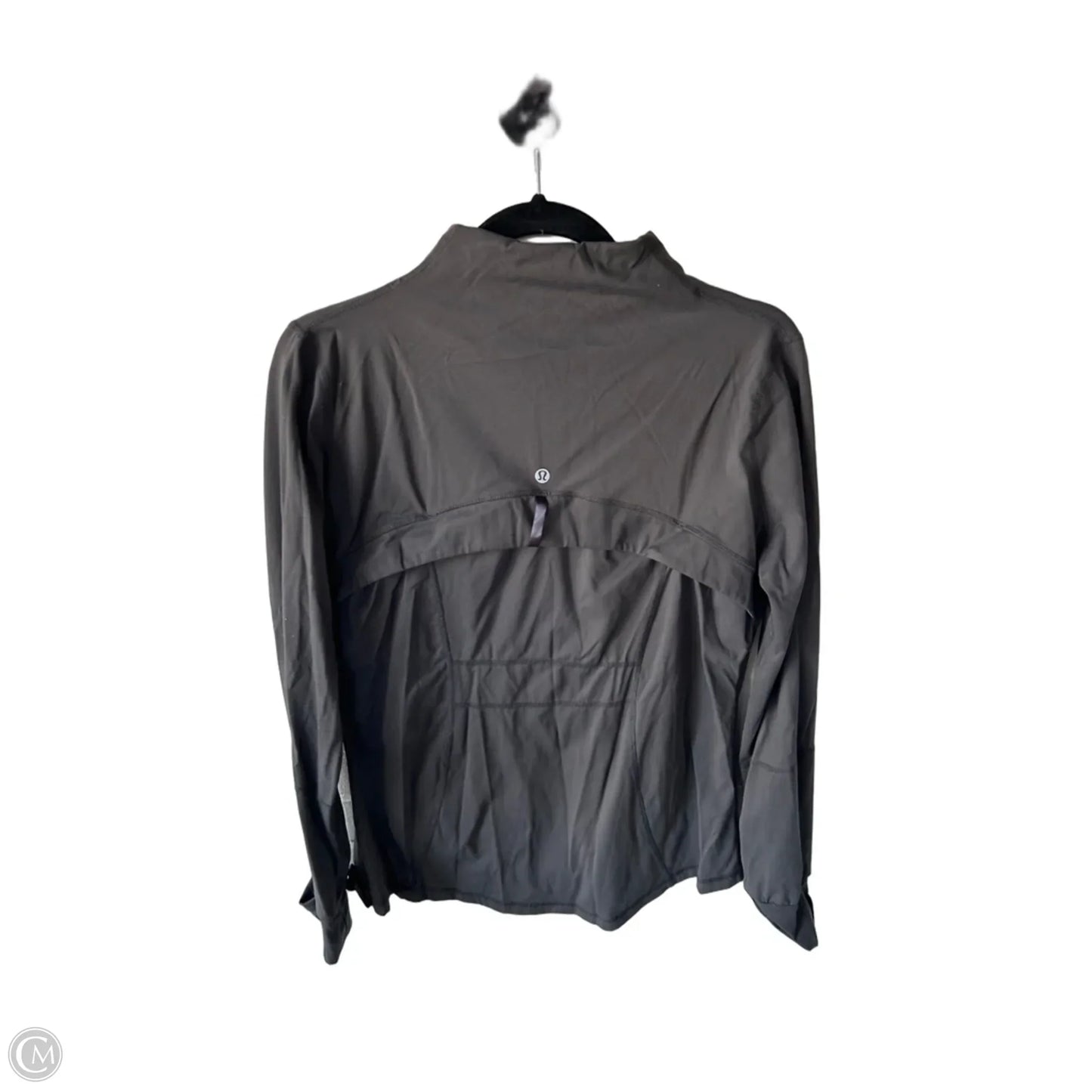 Athletic Jacket By Lululemon In Tan, Size: M