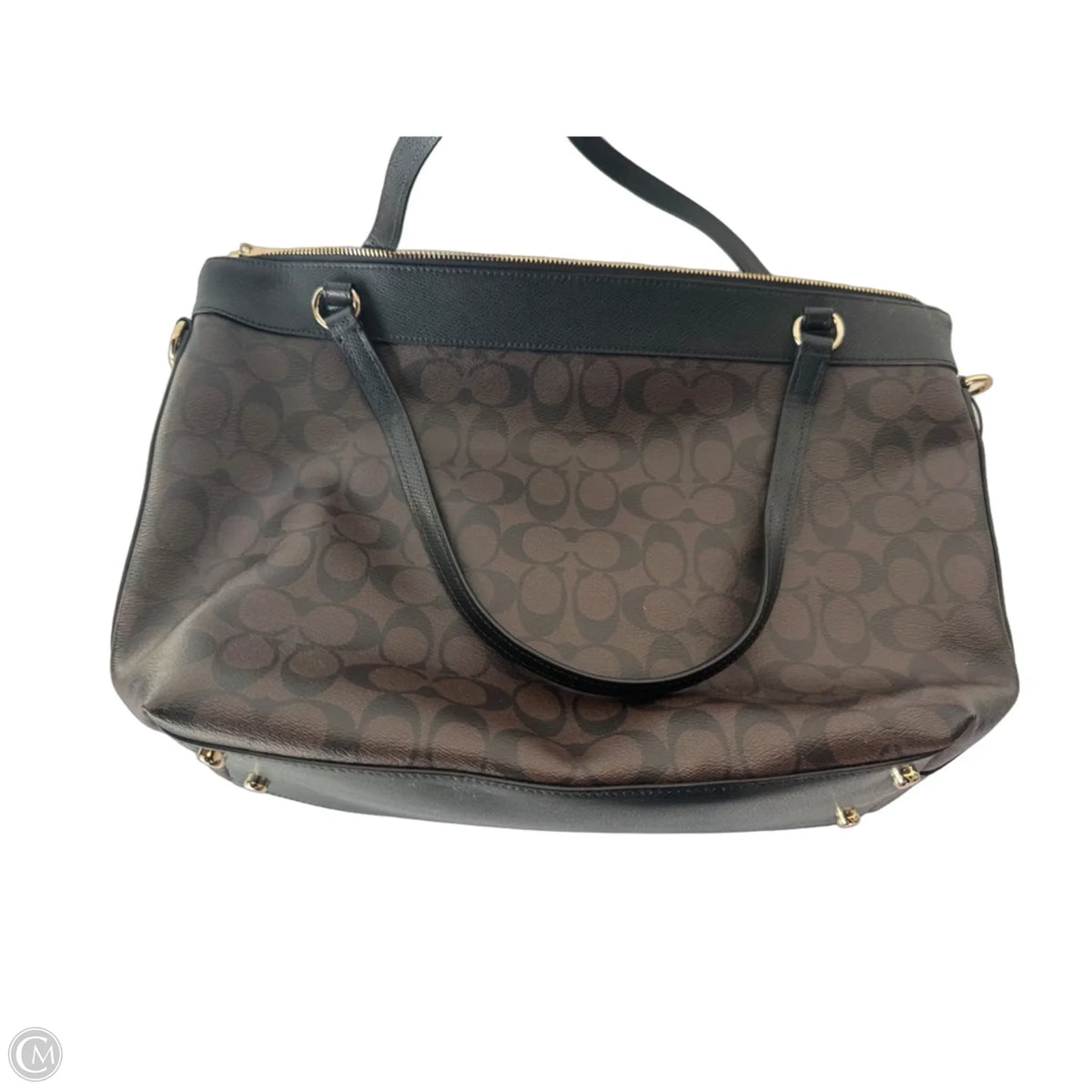 Tote Designer By Coach, Size: Medium