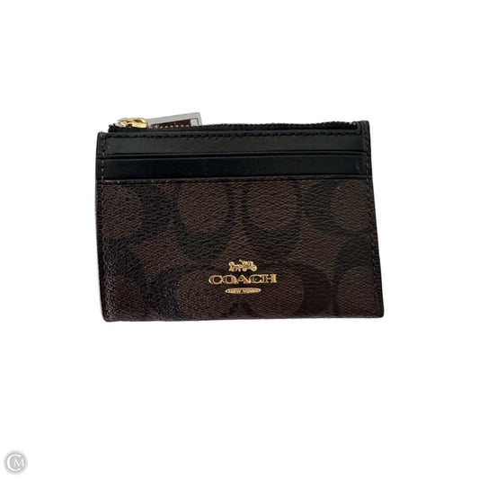 Id/card Holder Designer By Coach, Size: Small