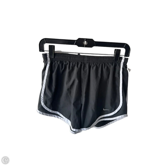 Athletic Shorts By Nike In Grey & White, Size: S