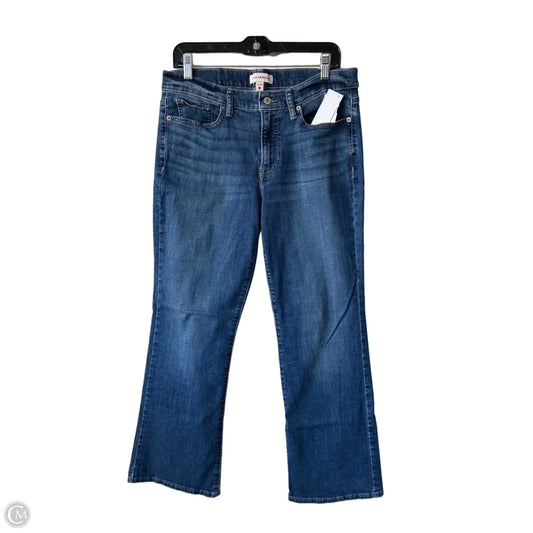 Jeans Boot Cut By Lucky Brand In Blue Denim, Size: 12