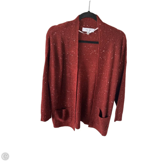Sweater Cardigan By John + Jenn In Red, Size: M