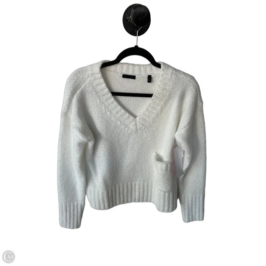 Sweater By Atm In White, Size: S