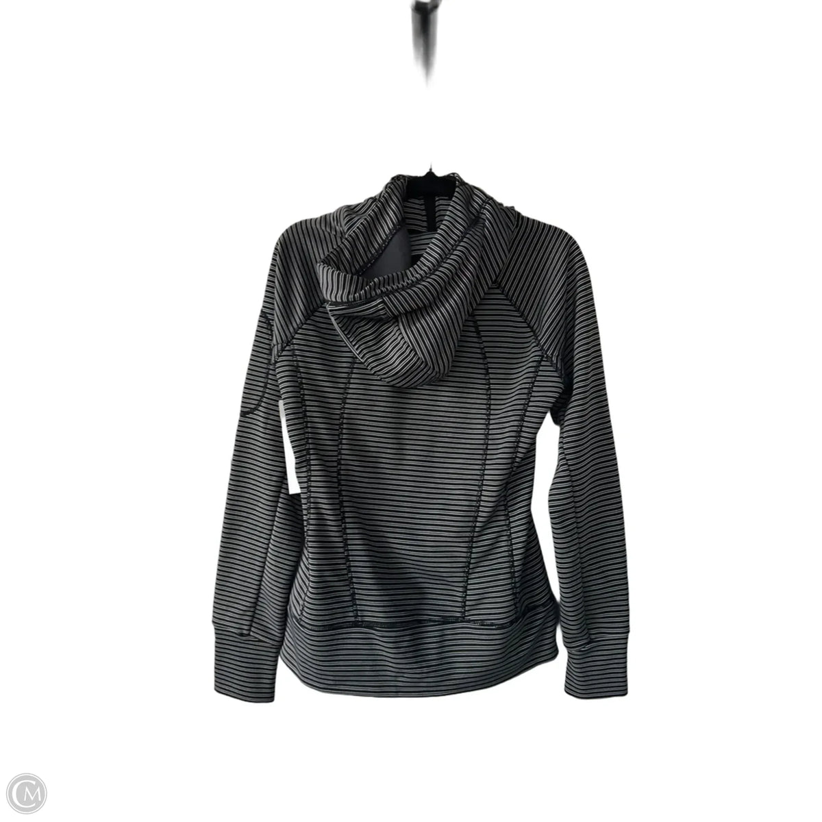 Athletic Jacket By 90 Degrees By Reflex In Black & White, Size: S