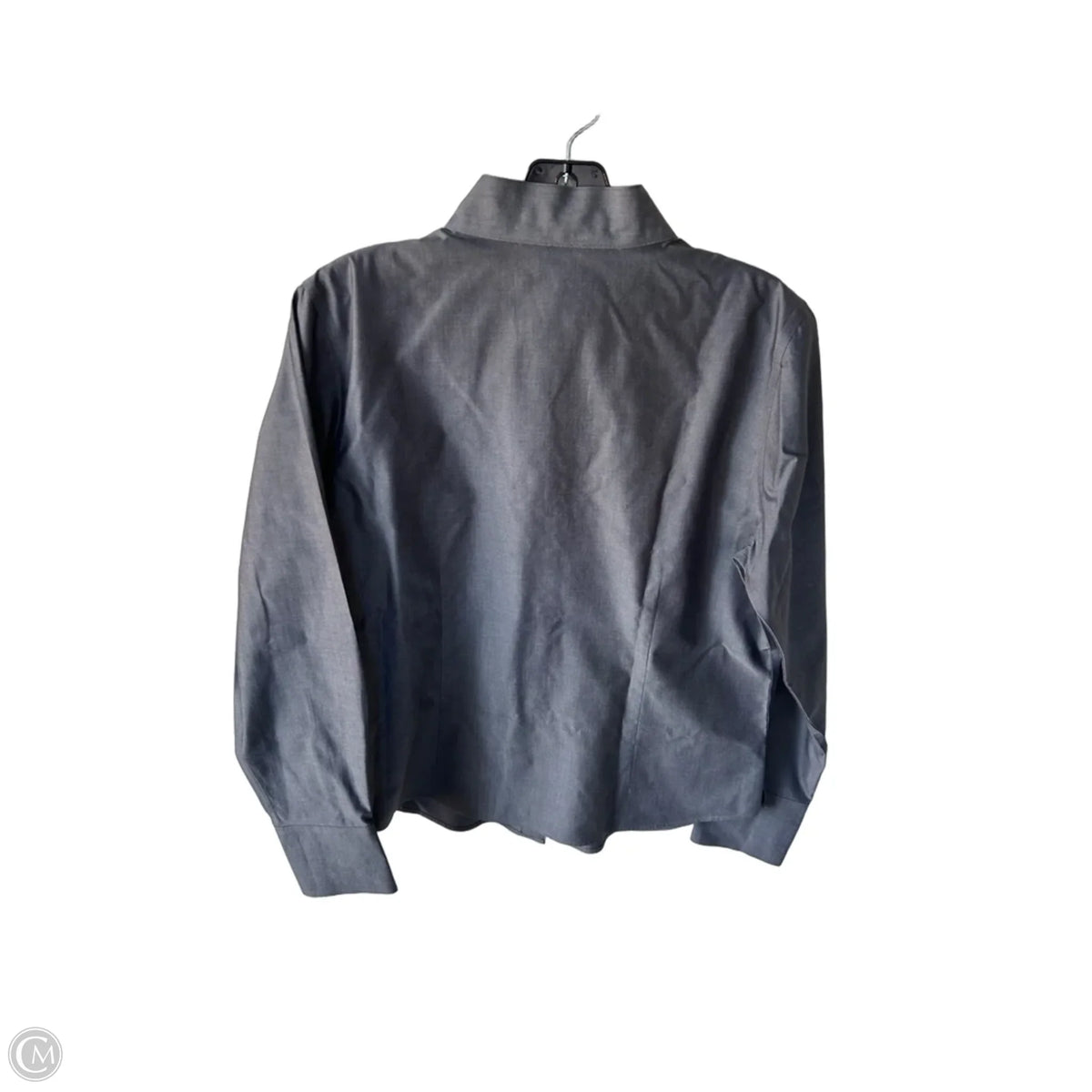 Top Long Sleeve By Orvis In Grey, Size: M