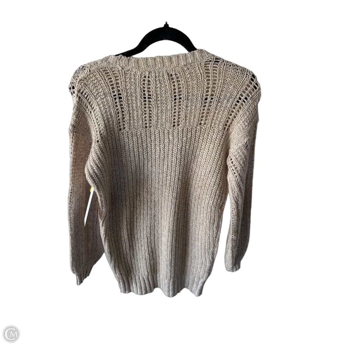 Sweater By American Eagle In Tan, Size: Xs