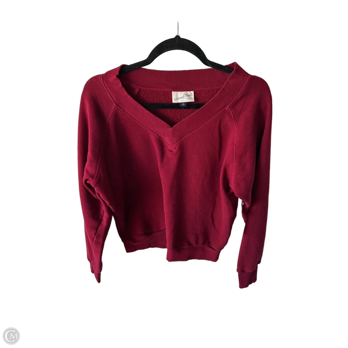 Sweatshirt Crewneck By Universal Thread In Red, Size: S