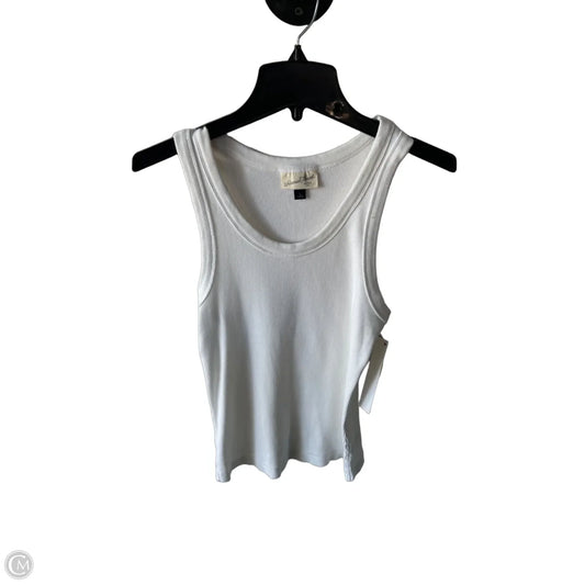 Top Sleeveless Basic By Universal Thread In White, Size: L