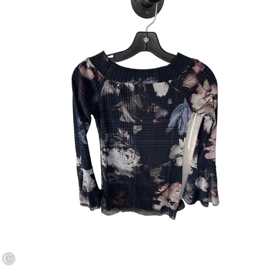 Top Long Sleeve By Cma In Blue & Pink, Size: S