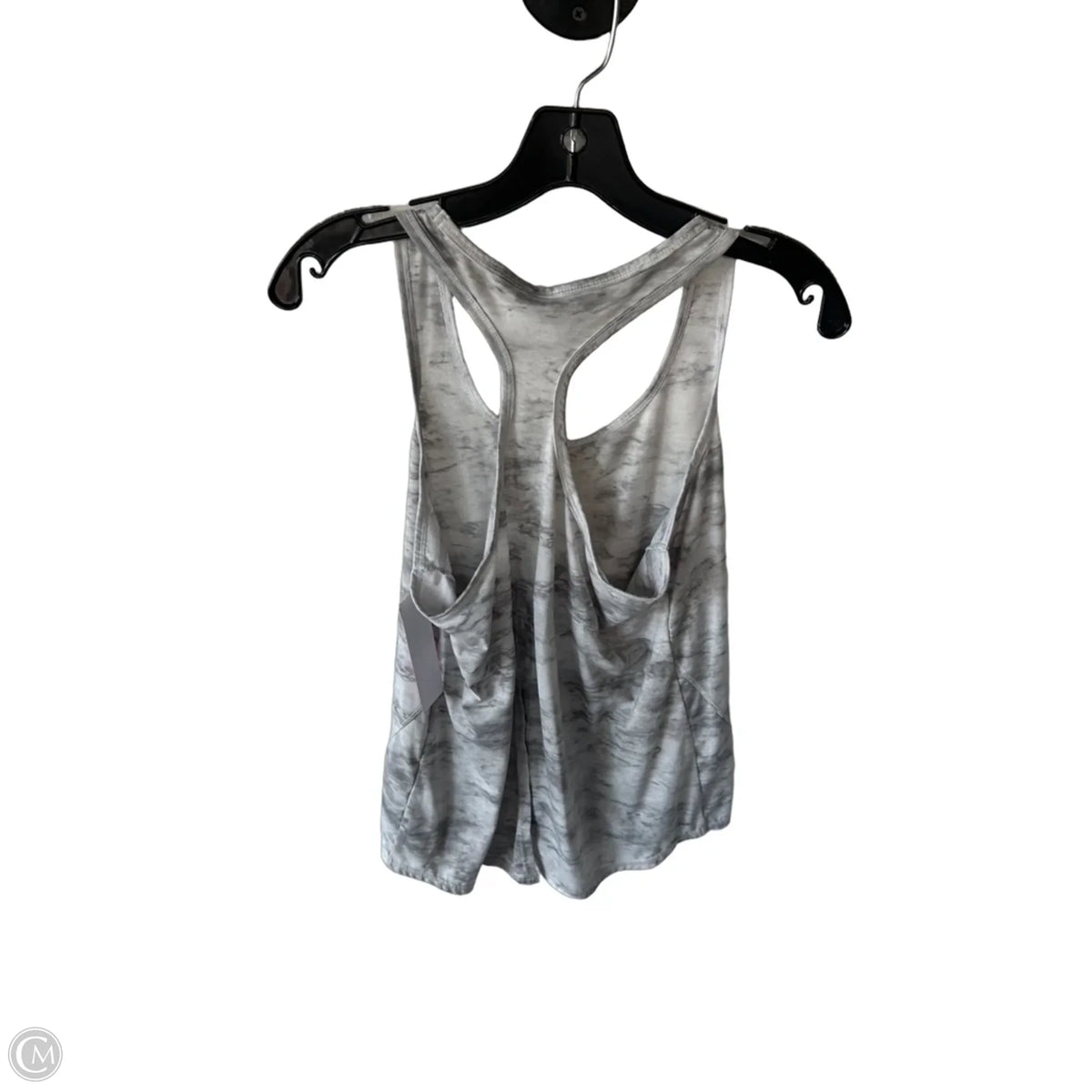 Athletic Tank Top By Xersion In Grey & White, Size: M