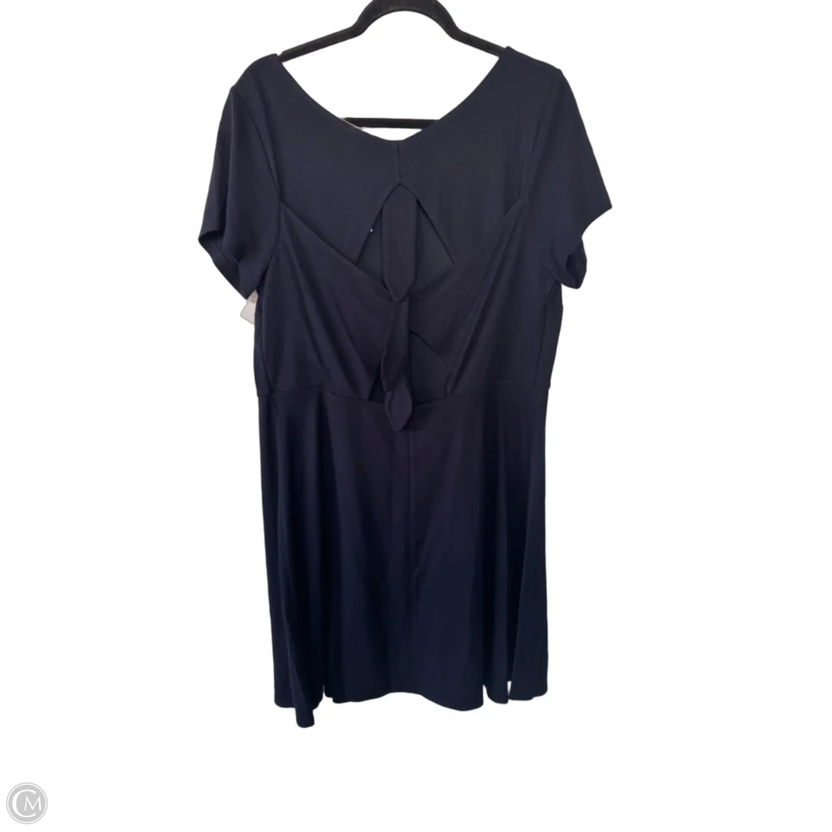 Dress Work By Loft In Navy, Size: Xl
