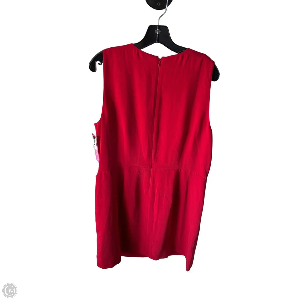 Dress Work By Loft In Red, Size: Xl