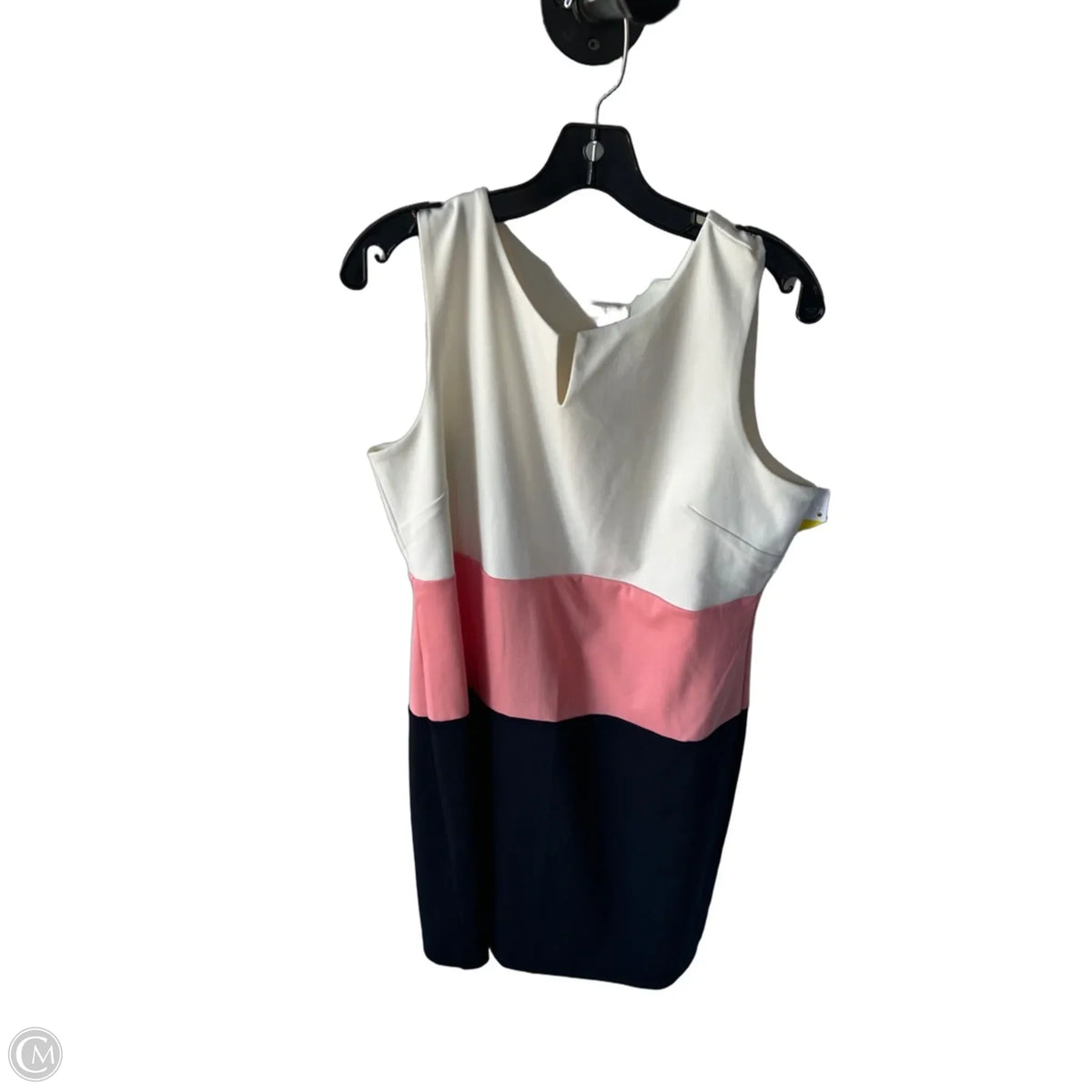Dress Work By Talbots In Blue & White, Size: Xlp