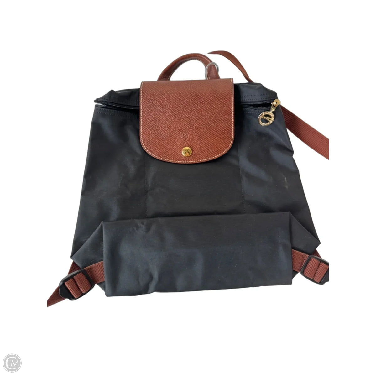 Backpack Designer By Longchamp, Size: Medium