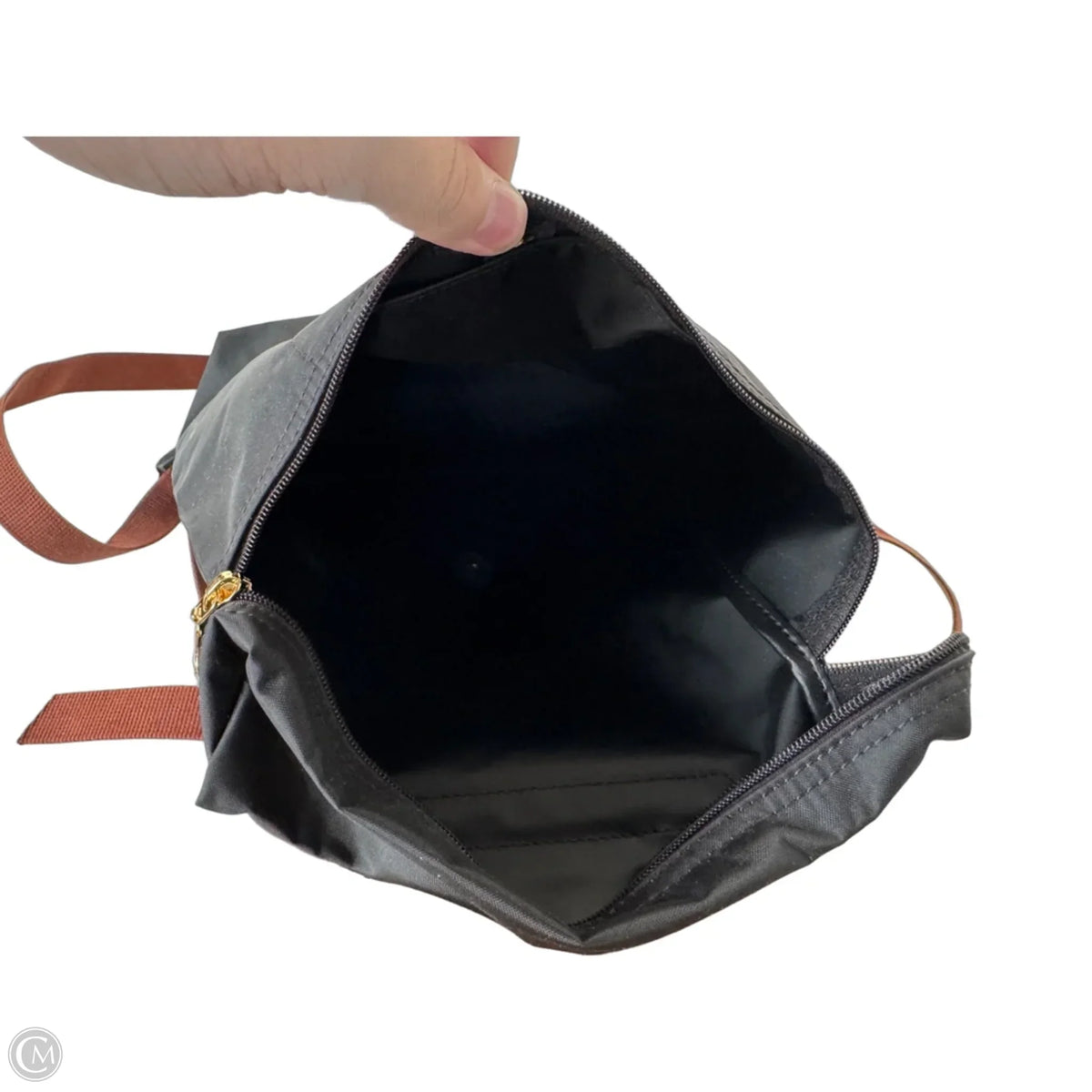 Backpack Designer By Longchamp, Size: Medium