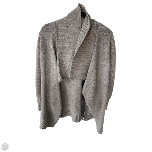 Sweater Cardigan By Cabi In Grey & Pink, Size: Xs