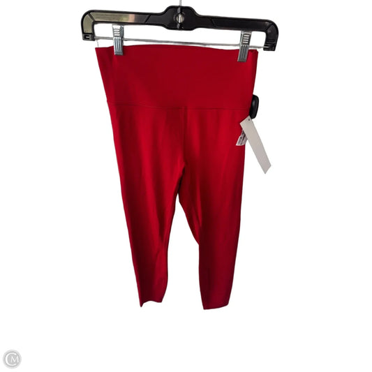 Athletic Leggings By Vuori In Red, Size: S