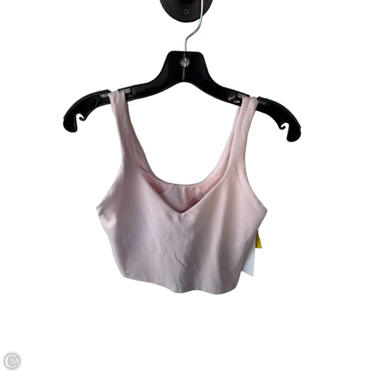 Athletic Tank Top By Lululemon In Pink, Size: M
