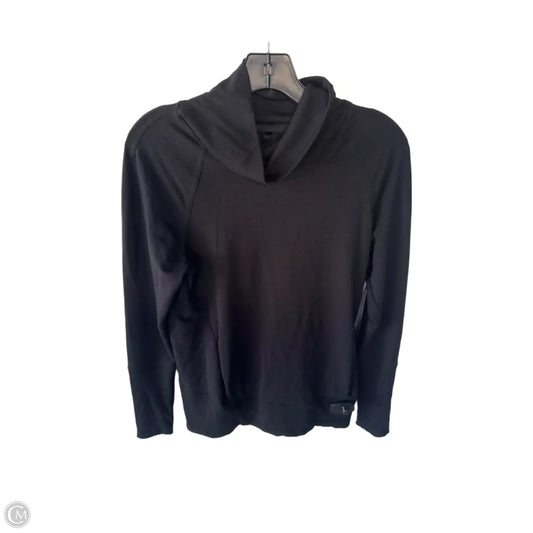Athletic Sweatshirt Collar By Lululemon In Black, Size: S