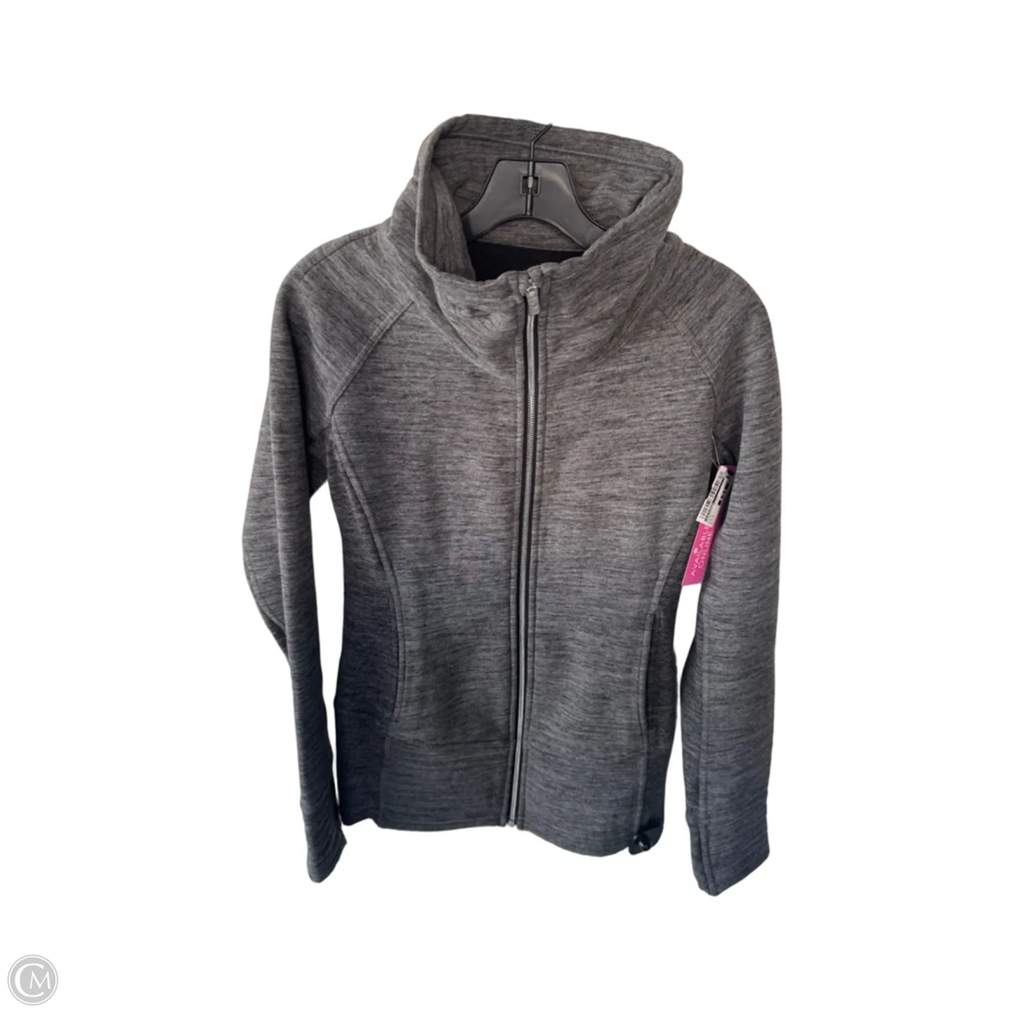 Athletic Jacket By Lululemon In Grey, Size: S