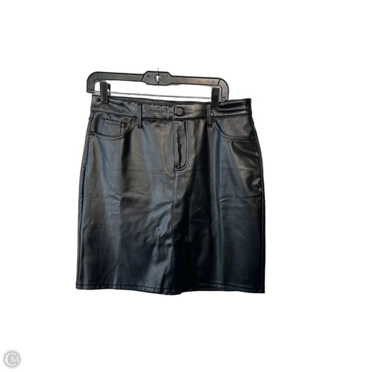 Skirt Mini & Short By Not Your Daughters Jeans In Black, Size: 6
