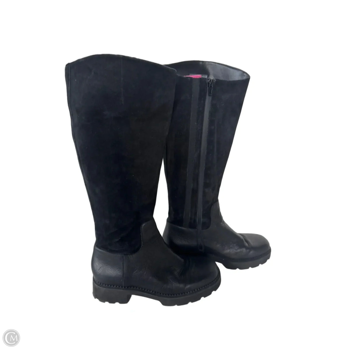 Boots Knee Flats By Vionic In Black, Size: 8.5