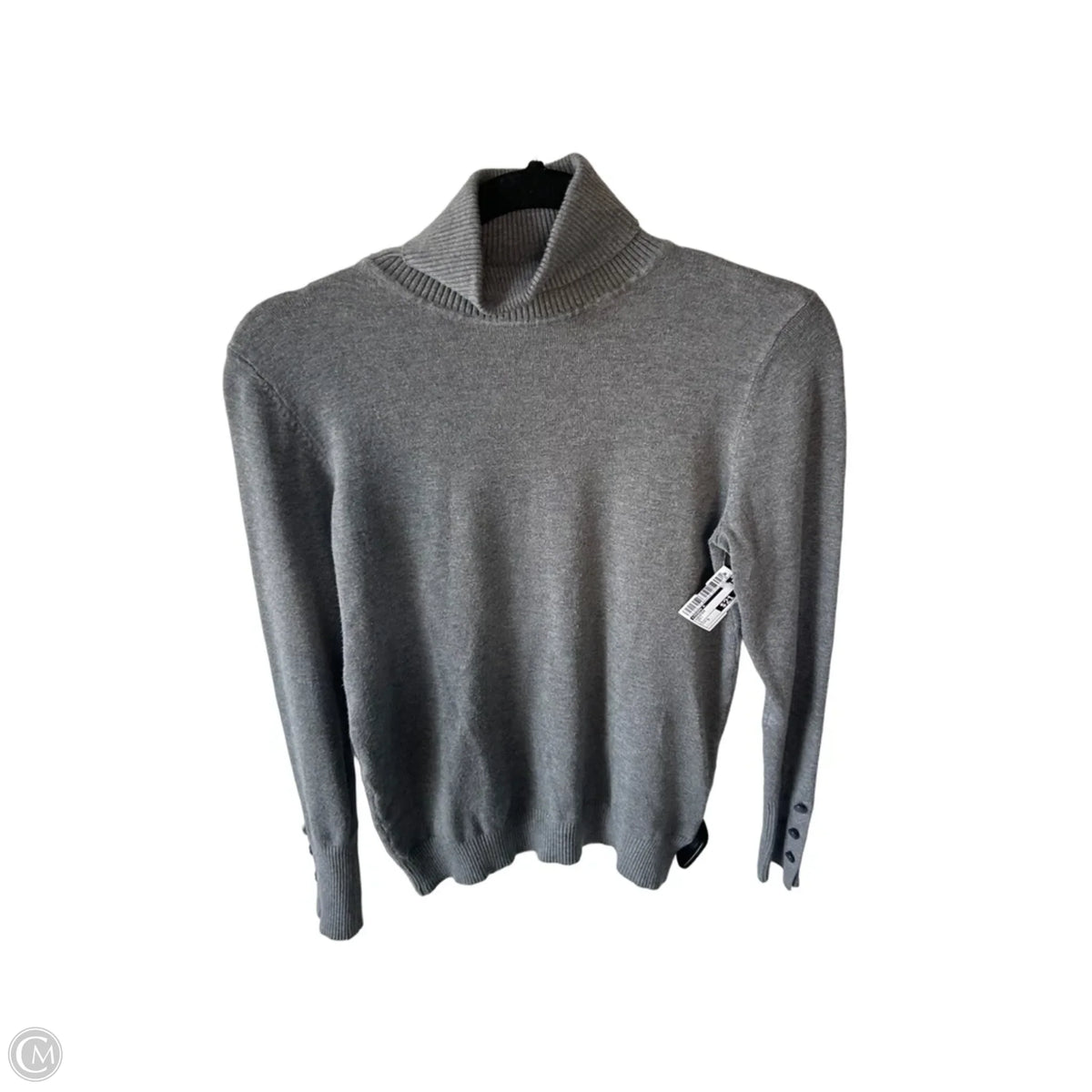 Sweater By Joseph A. In Grey, Size: S