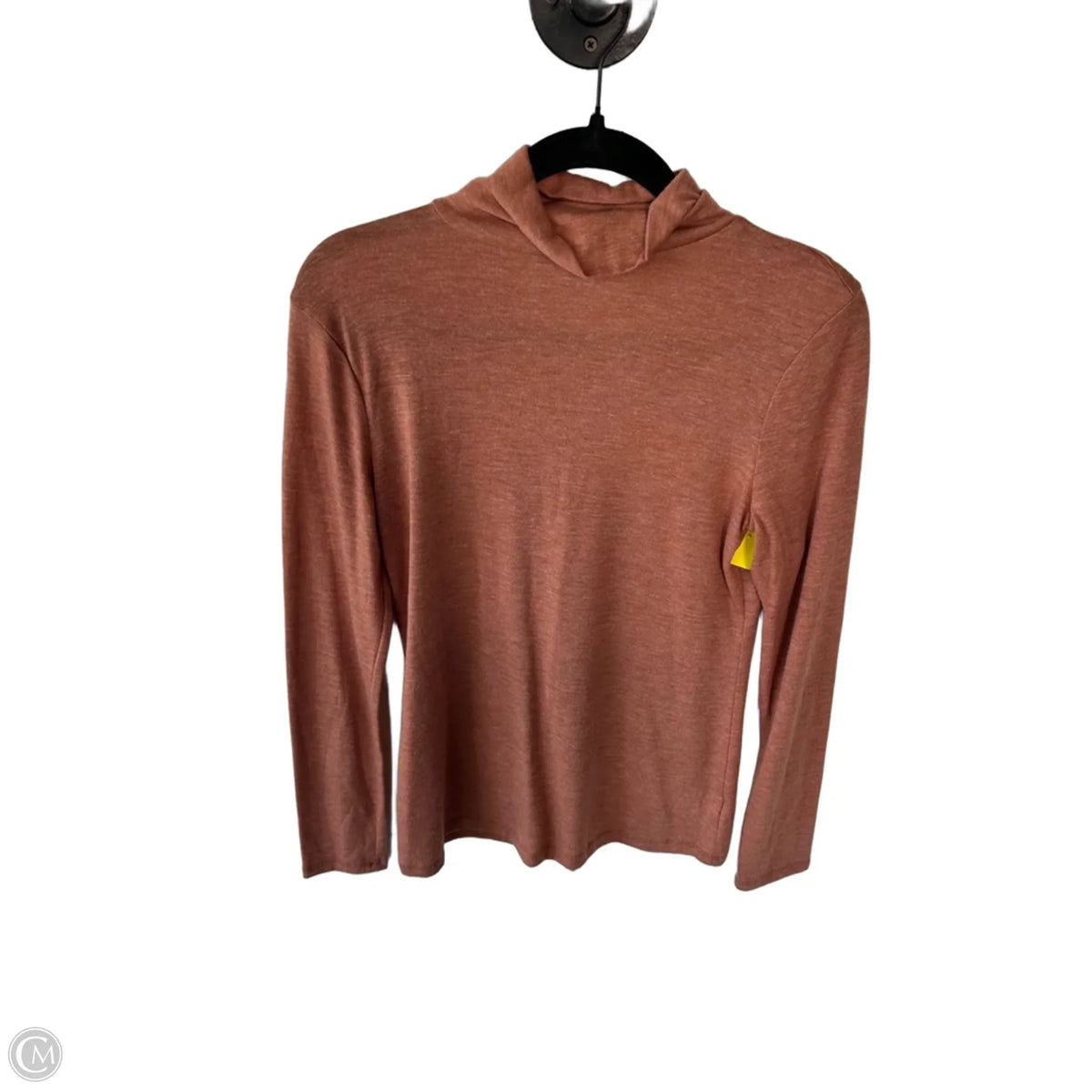 Top Long Sleeve Basic By A New Day In Brown, Size: S