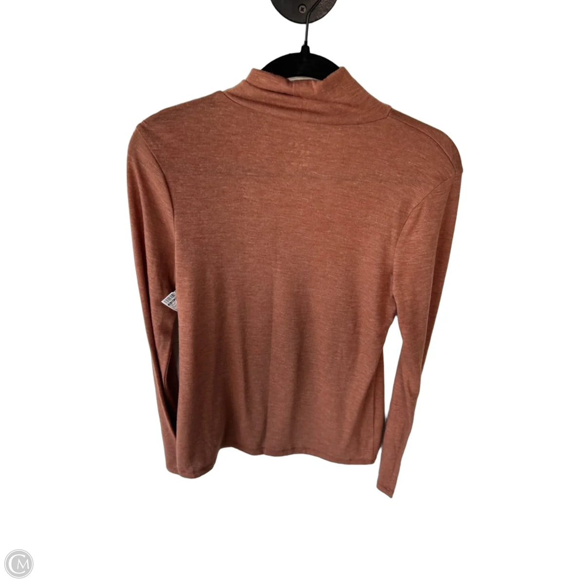 Top Long Sleeve Basic By A New Day In Brown, Size: S
