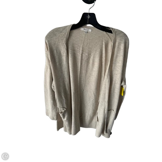 Sweater Cardigan By Madewell In Cream, Size: M