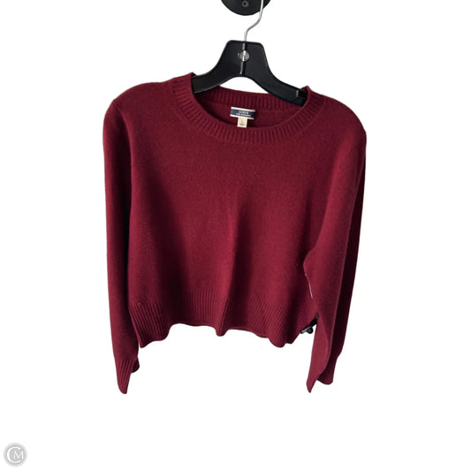 Sweater Cashmere By J. Crew In Red, Size: L