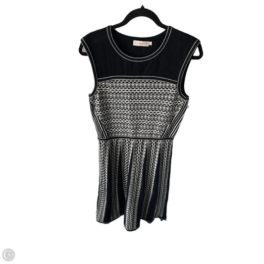 Dress Designer By Tory Burch In Black & White, Size: M