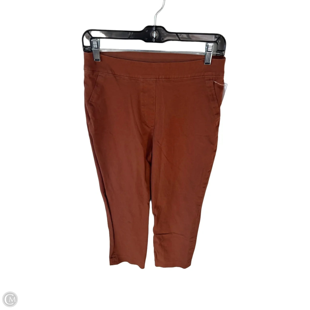 Pants Cropped By Spanx In Brown, Size: M